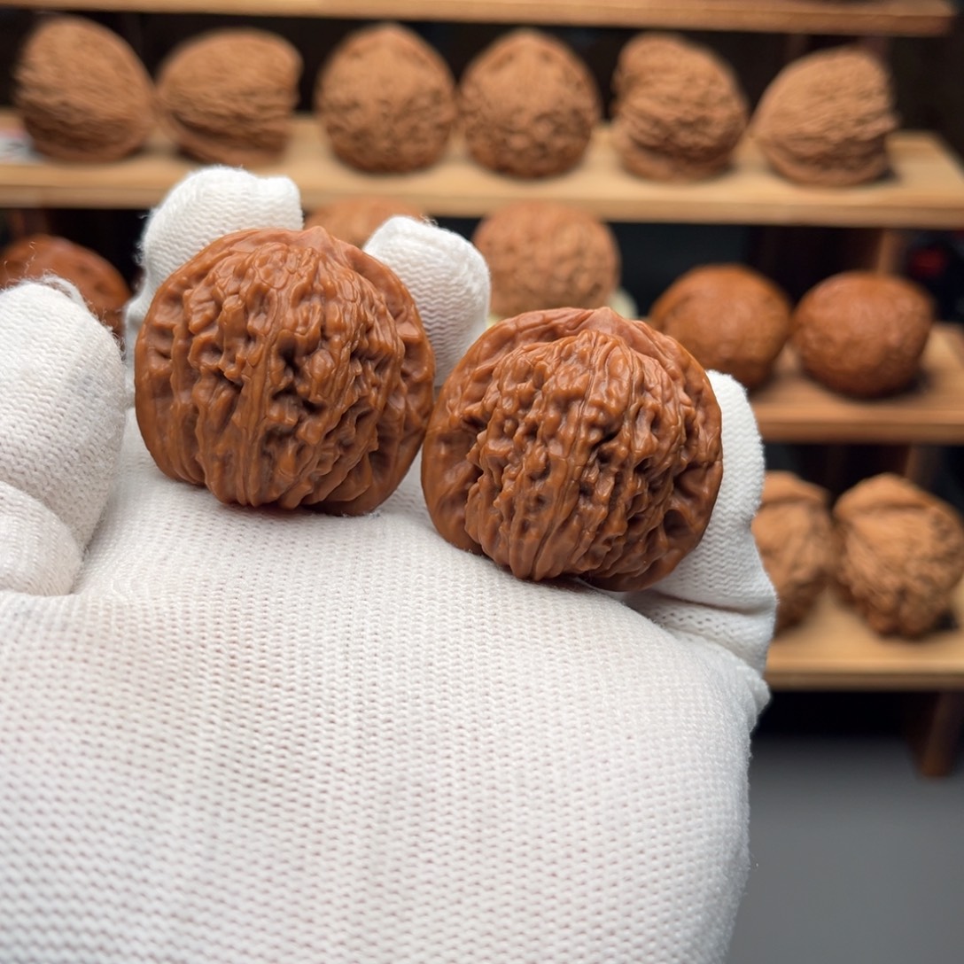 文玩核桃吊坠37尺四座楼全品