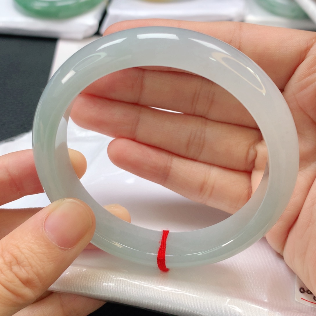 翡翠手镯未镶嵌翡翠58.5