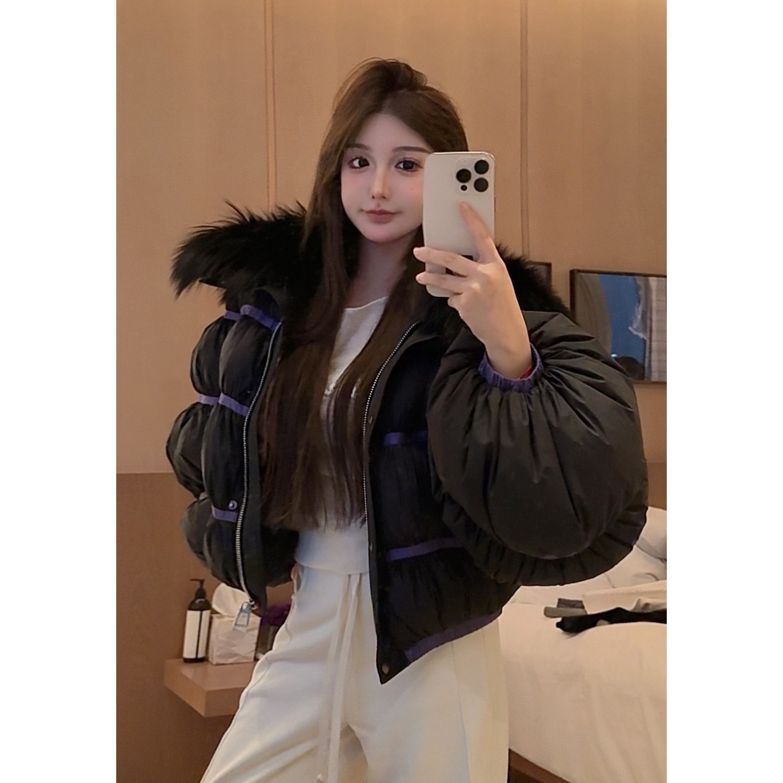 GUIDI GUDI【艾尔登法环】气质休闲百搭时尚羽绒服 W9442453H