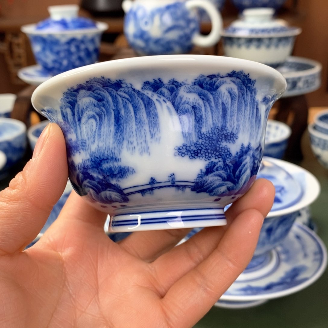 杯景德镇陶瓷手工手绘