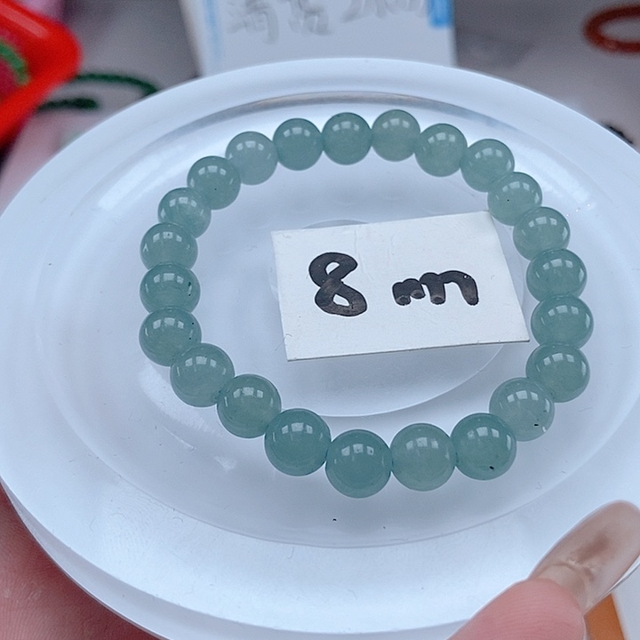 翡翠手链未镶嵌手链