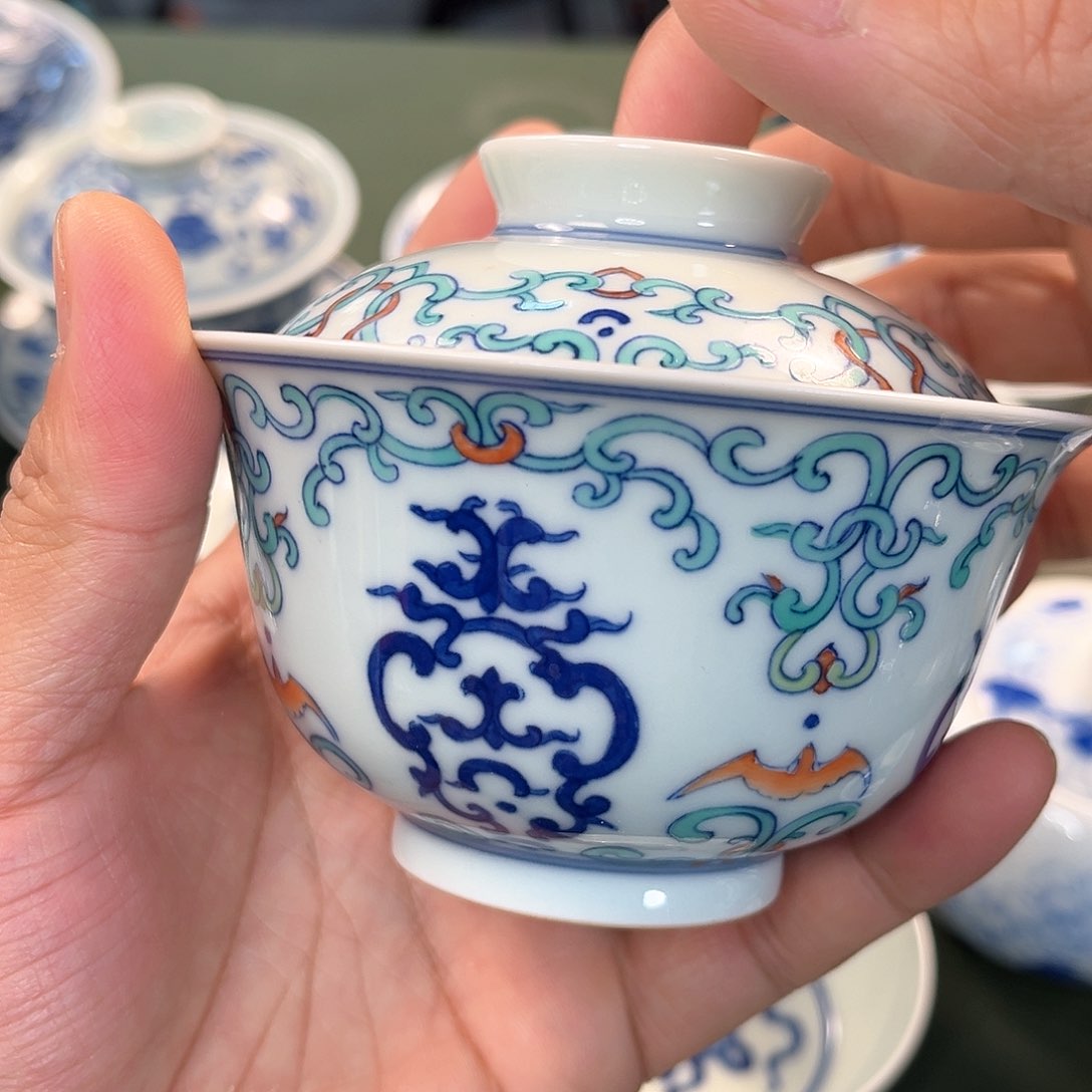 杯青花瓷器青花瓷器