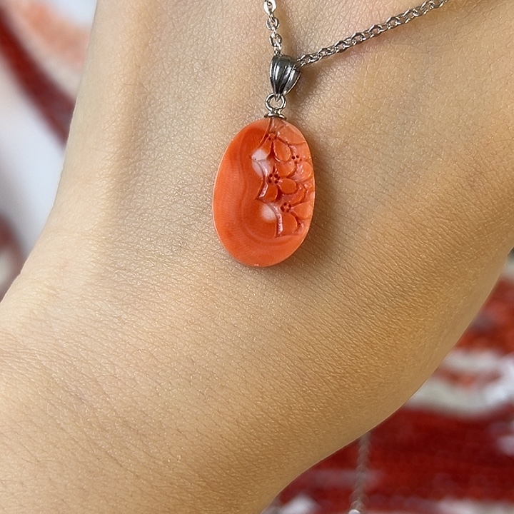 用***6银福利莫莫吊坠项链