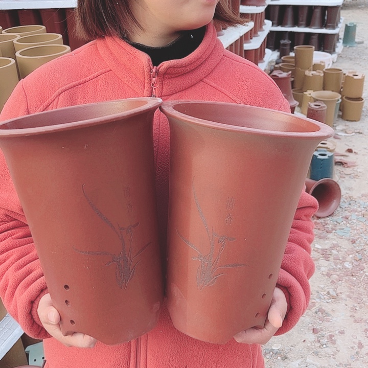 花盆紫砂宜兴紫砂精品花盆 