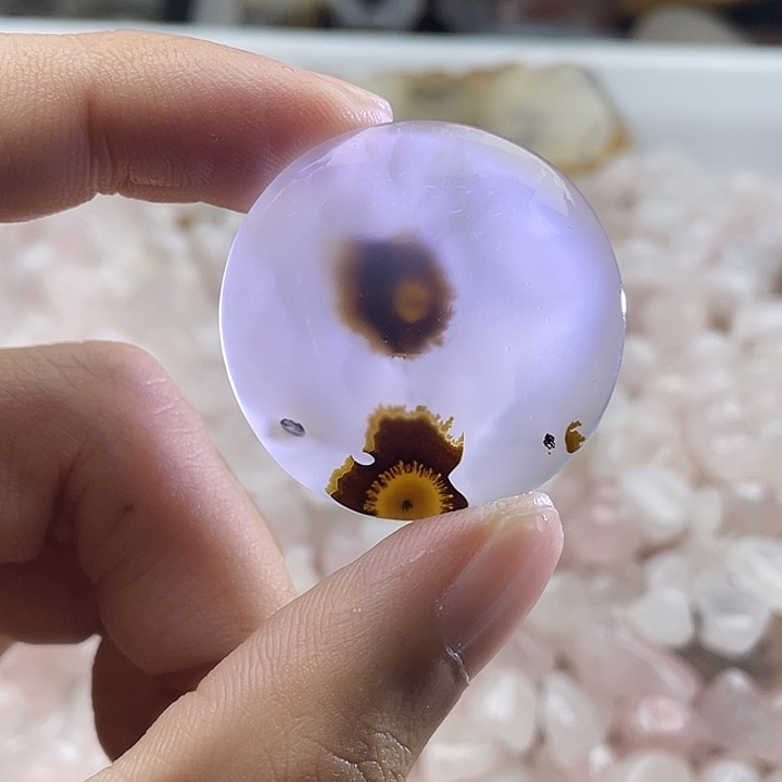 玛瑙/玉髓合金颈饰
