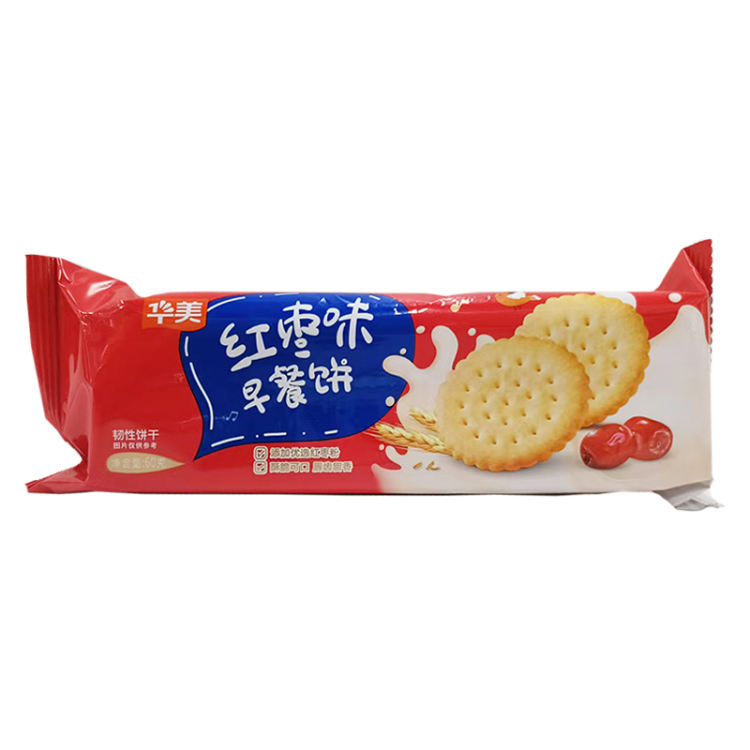 华美 早餐饼干 红枣味60G60g/袋