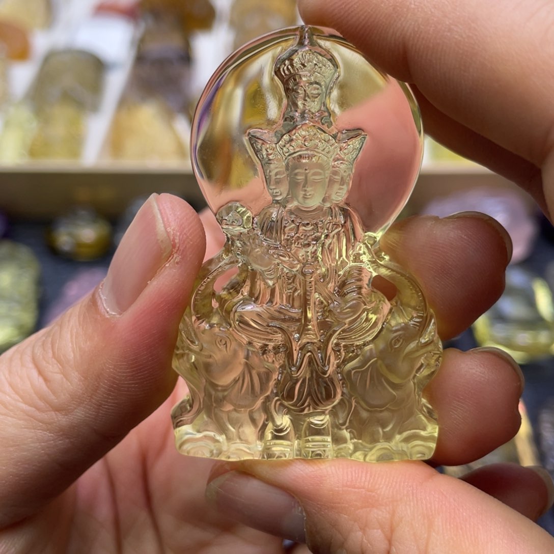 水晶颈饰未镶嵌定制