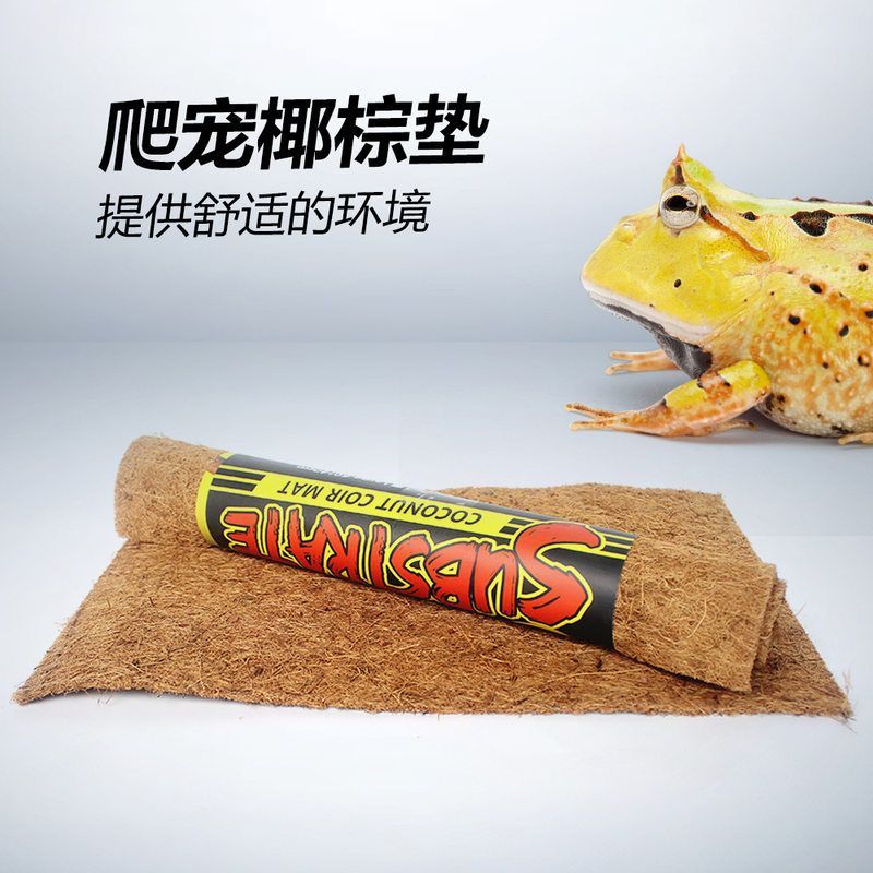 【胖墩墩】陆龟蜥蜴守宫造景箱木箱爬虫爬宠保温过冬保暖椰棕垫垫材