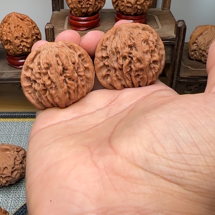 吊坠文玩核桃四座楼