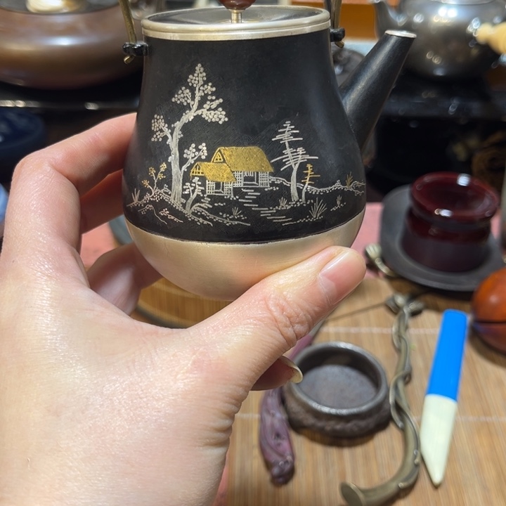 铁中古工艺品摆件