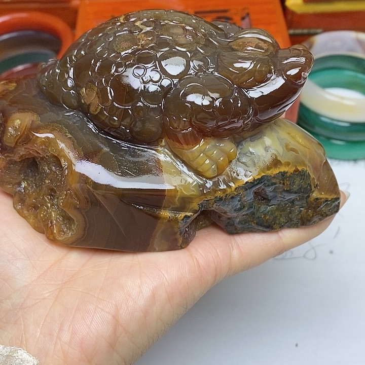 未镶嵌手把玛瑙/玉髓