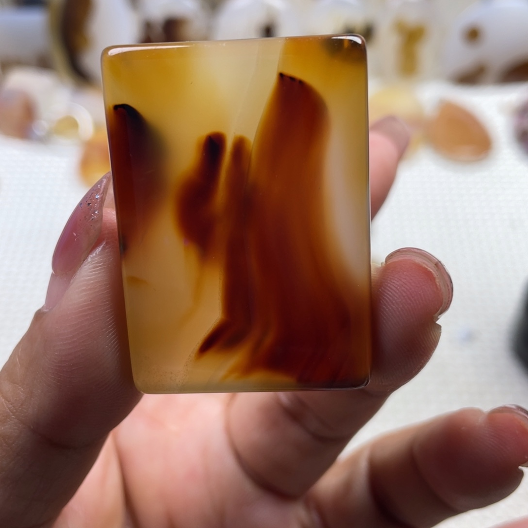 玛瑙/玉髓未镶嵌颈饰