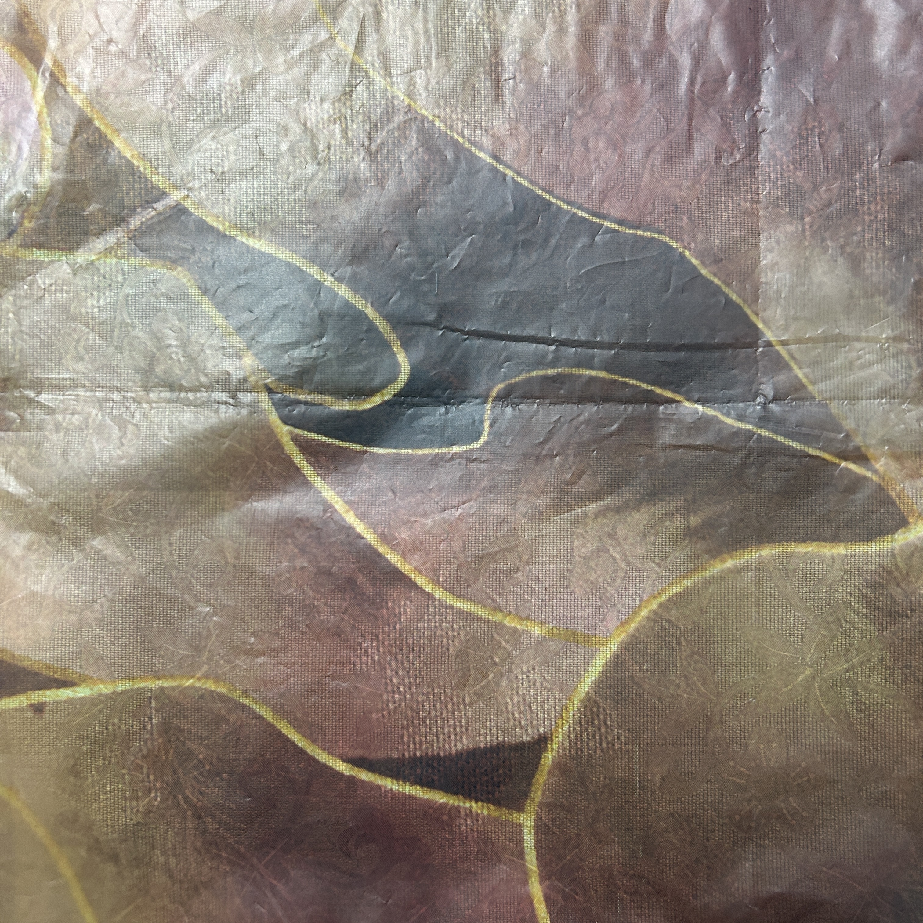 100#双面大花香云纱140*140围巾直播链接