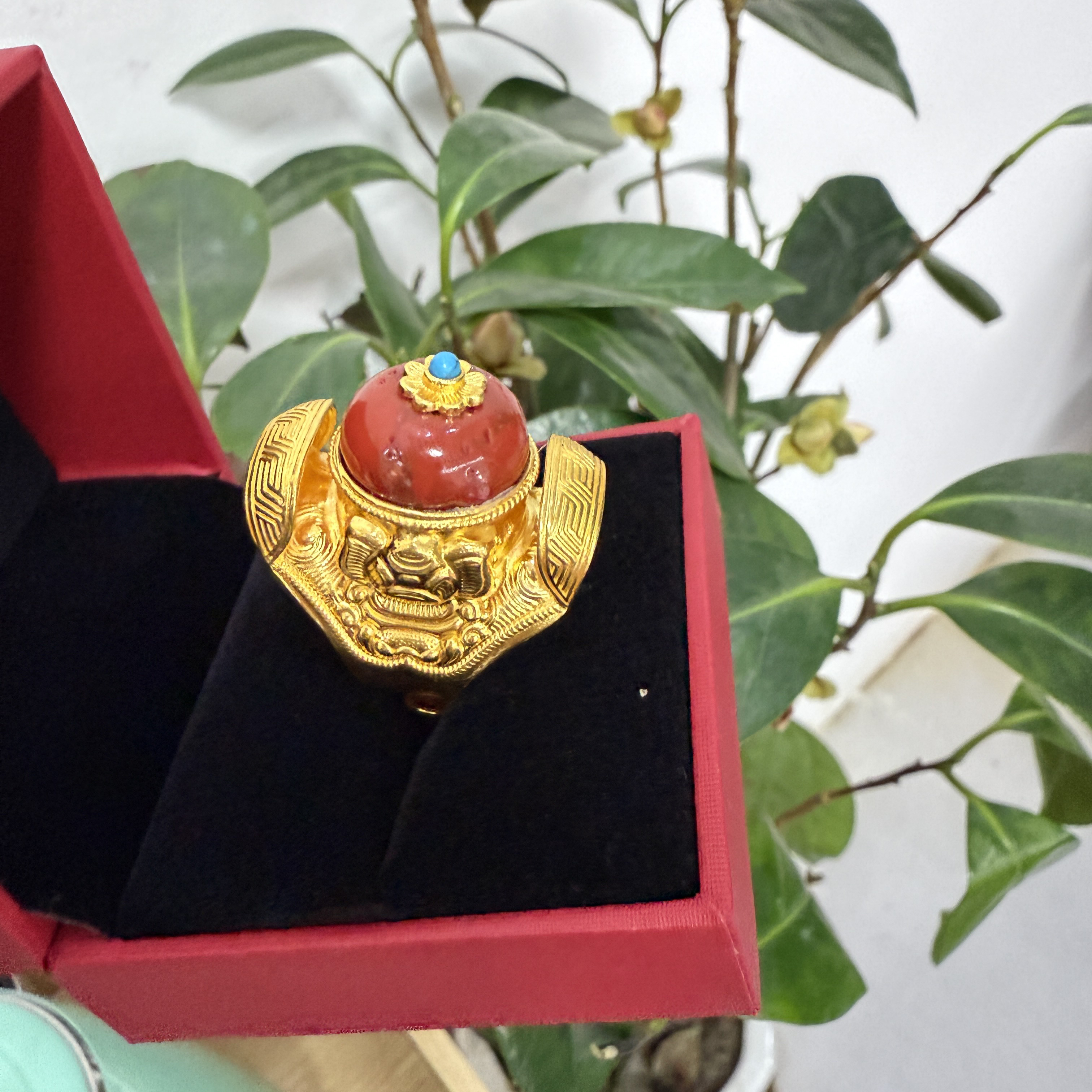 铜合金戒指 藏式元素戒指时尚百搭