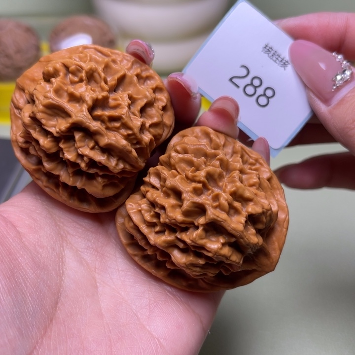 文玩核桃把件46尺全品帝王288