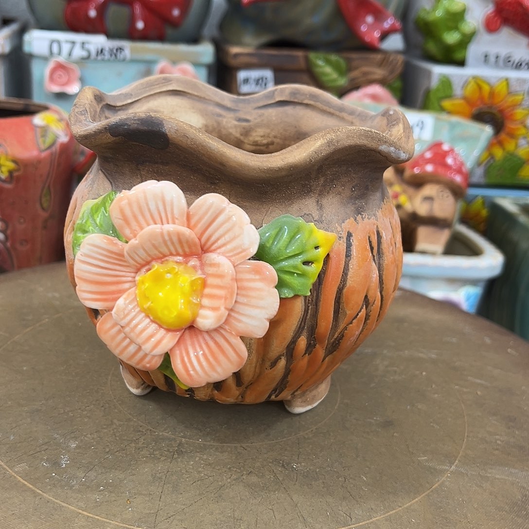 粗陶多肉花盆花盆