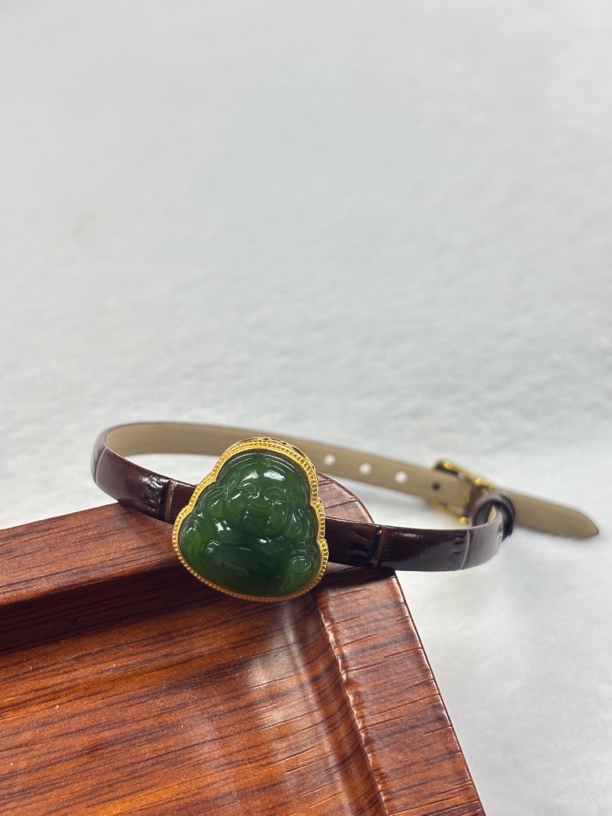 和田玉佛公手表项链两带款