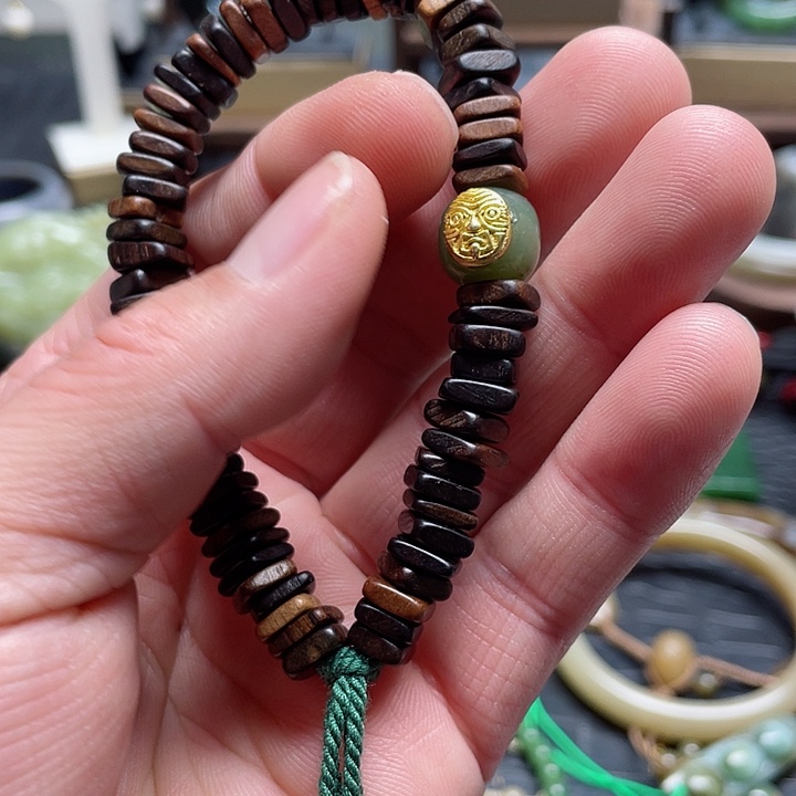 和田玉手串未镶嵌