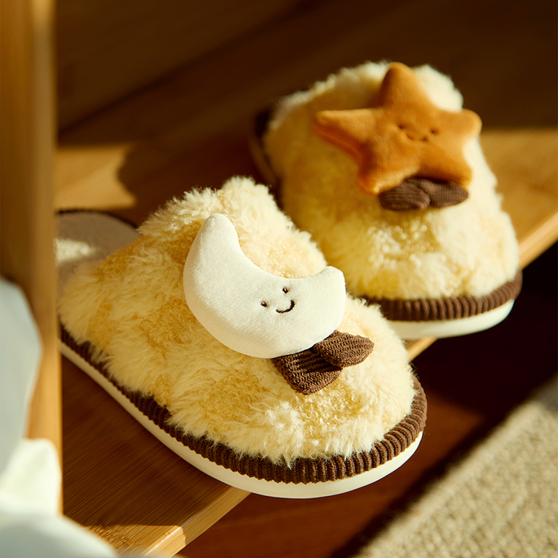 儿童棉拖鞋男童秋冬新款女童居家亲子可爱防滑女孩棉拖鞋