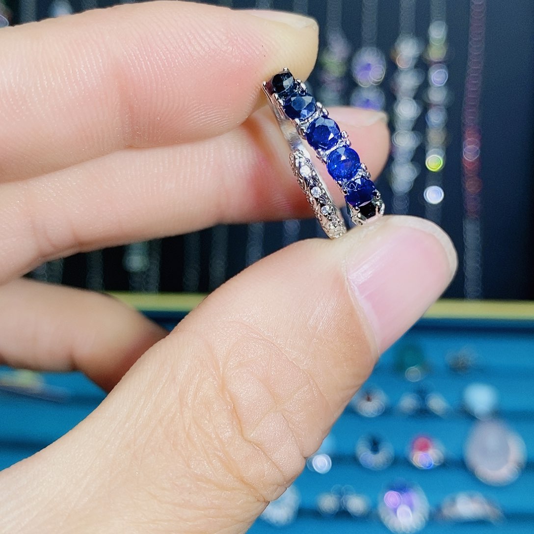 紫晶珠宝半成品银S925镶嵌