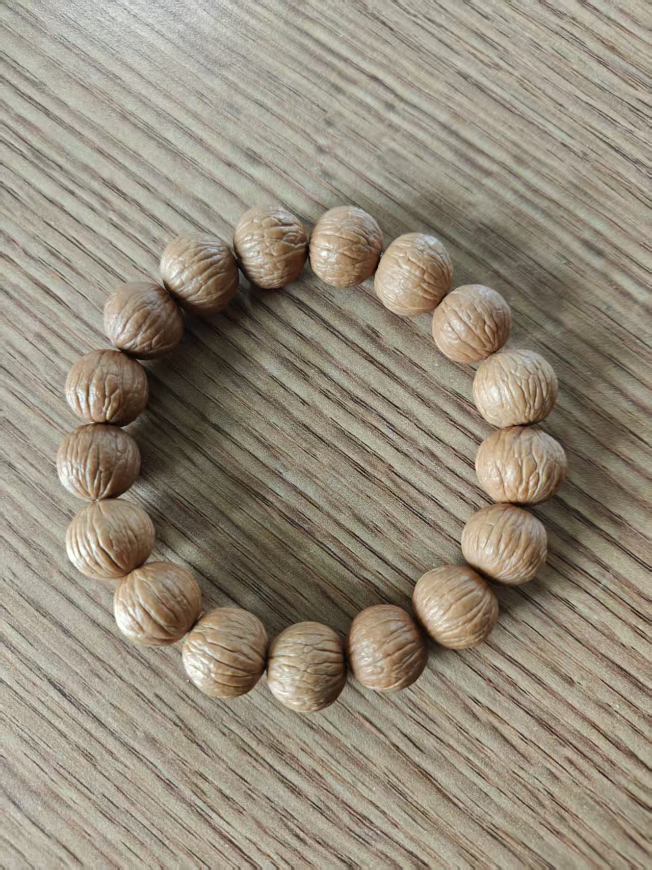 入门级猴头手串原皮原色猴头核桃猴头手串凤羽南瓜土豪