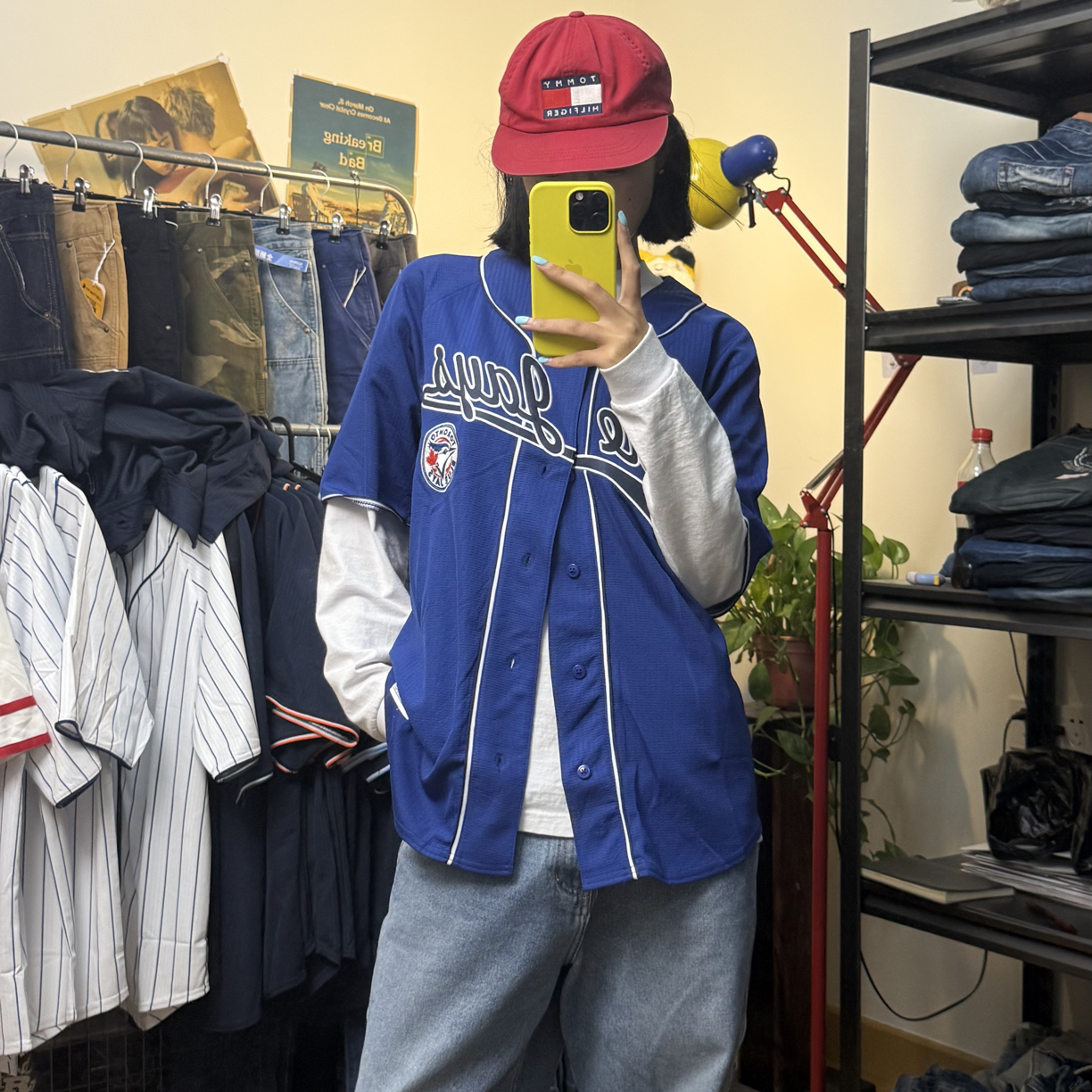 美式街头棒球开衫服 
