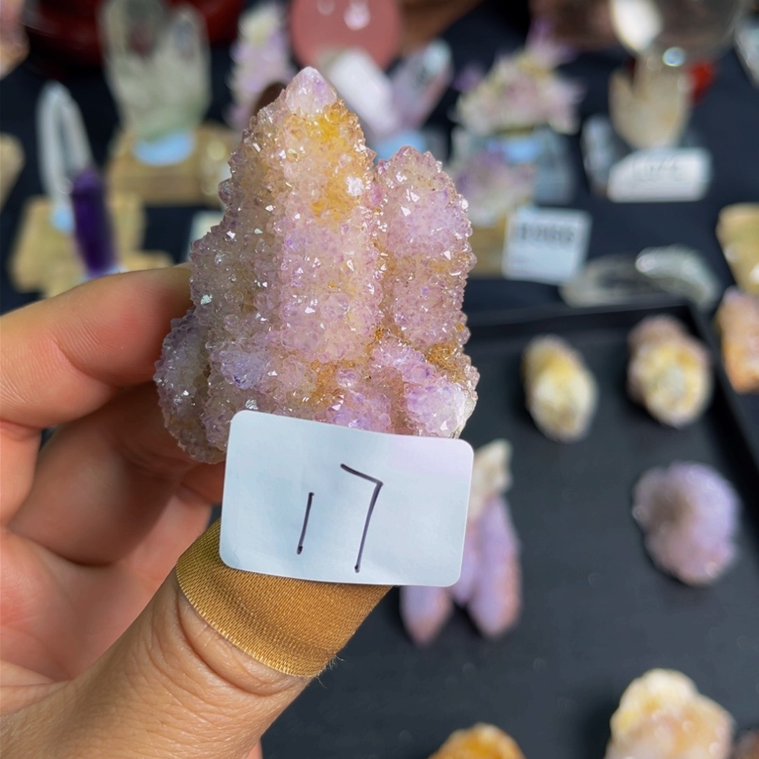 水晶天然水晶家居摆件未镶嵌墨*