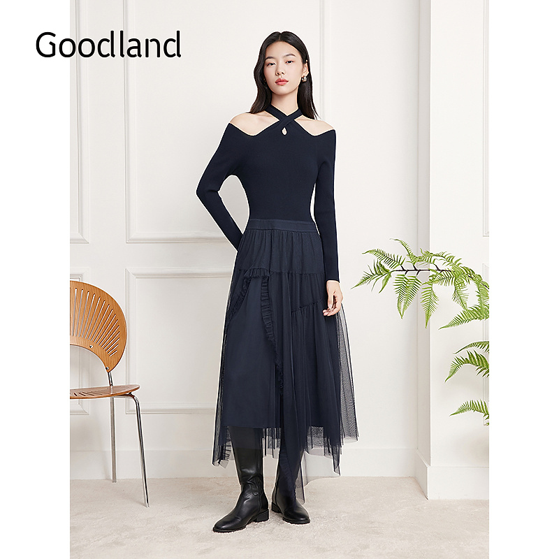 Goodland美地2025冬季新款连衣裙LC35506107