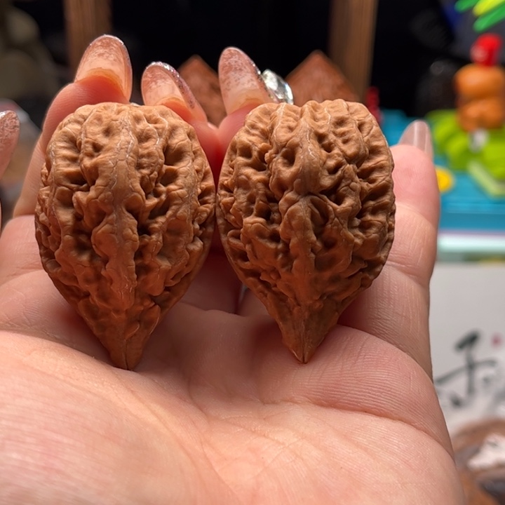 文玩核桃把件关东木子家楸大胖5