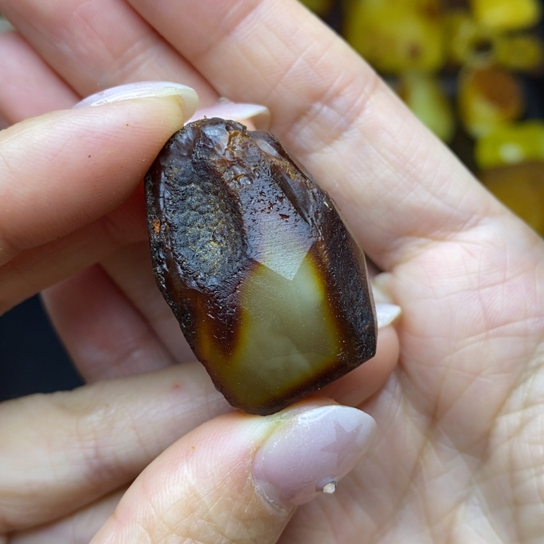 未镶嵌定制蜜蜡胖