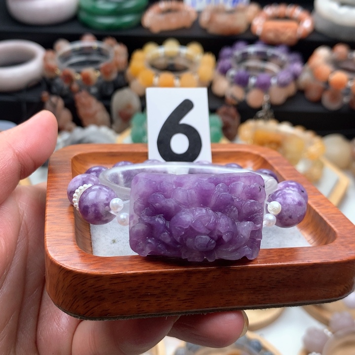 石英质玉手链未镶嵌