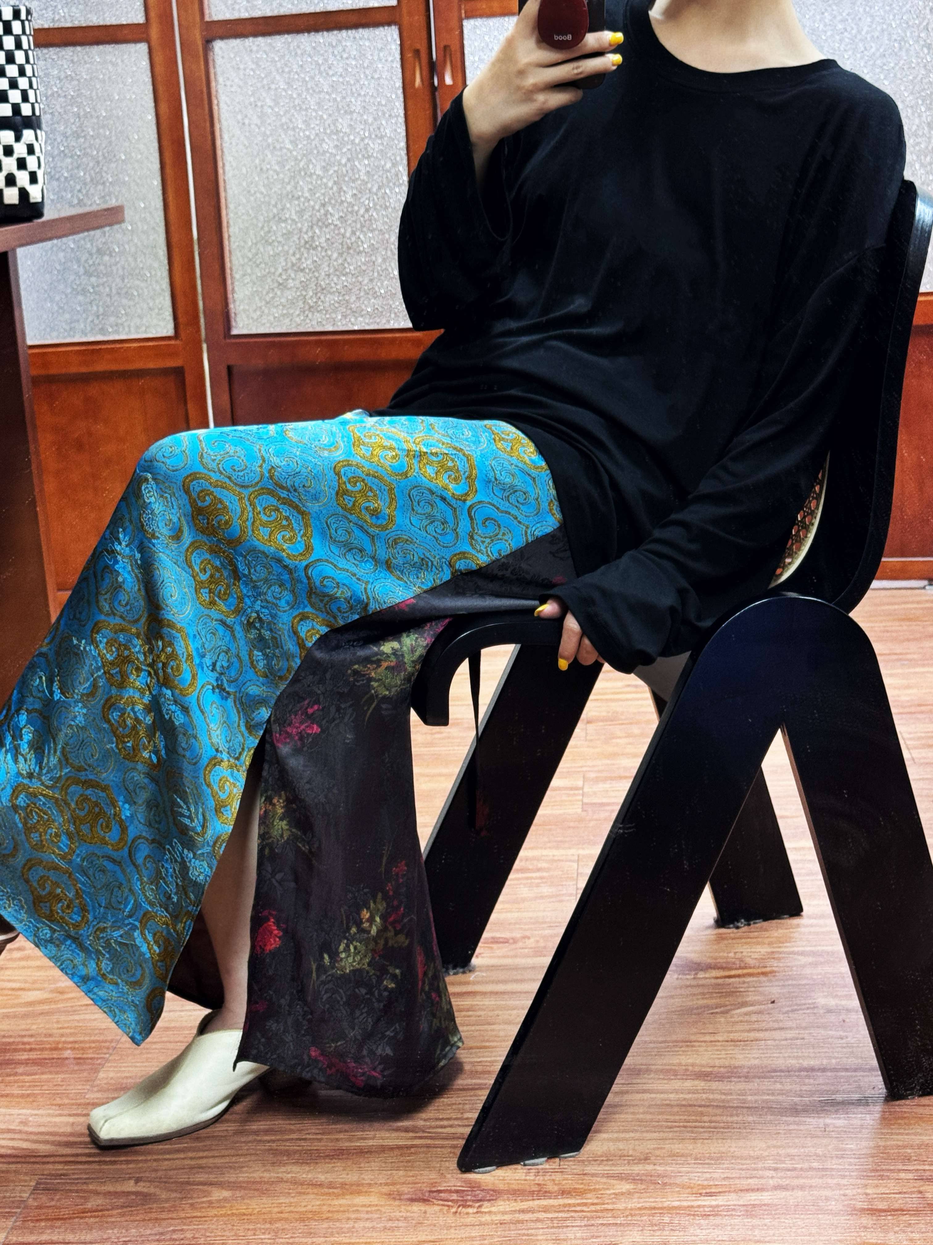 『收藏馆』小众100%木薯丝百家布一片式裹裙/吊带