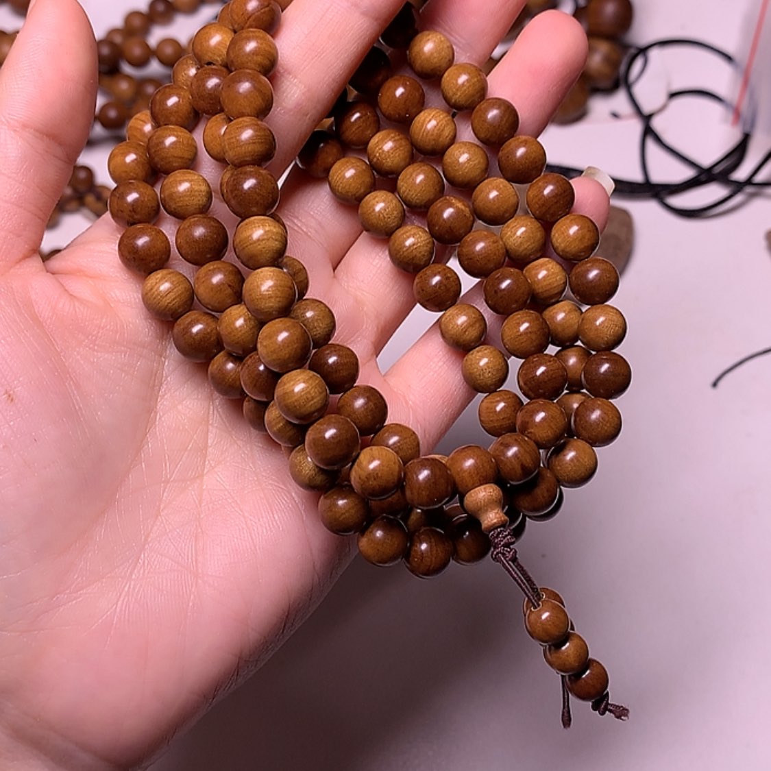【闪购商品】檀香木手串/手链檀香0.8/108檀香王