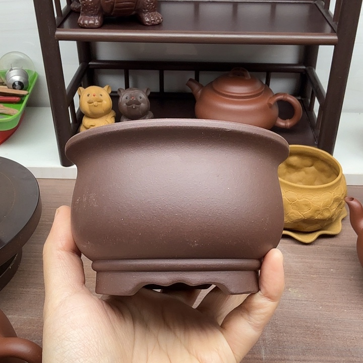 紫泥茶案花盆花盆花盆