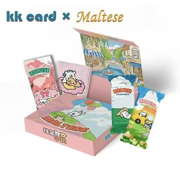 【吃吃】KK card Maltese线条小狗萌星出动第一弹收藏卡默认代拆