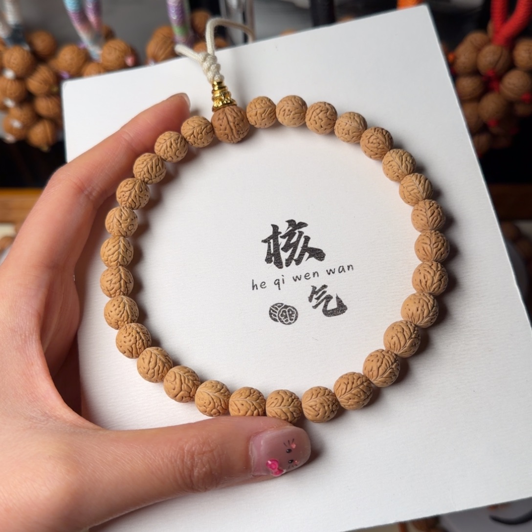 对***入9➕野生龙脊纹桃核吊坠