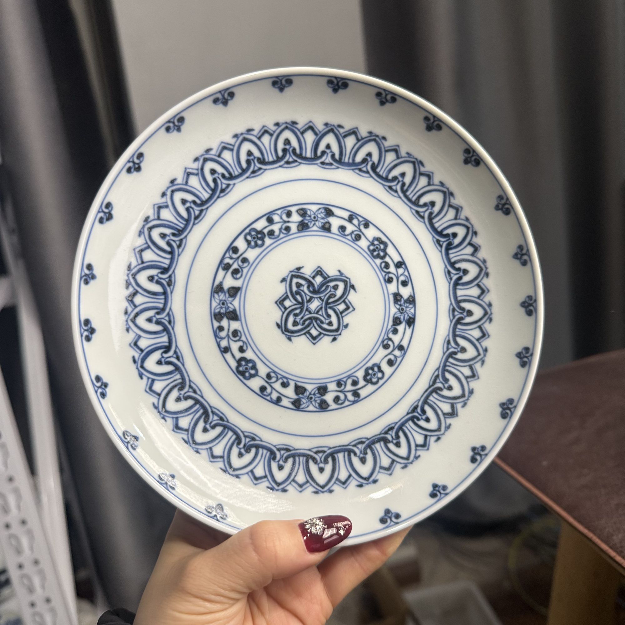 气窑微瑕福利宝相圆盘壶承17.4