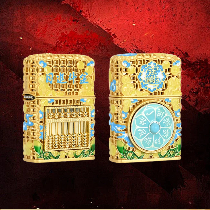 ZORRO 日进斗金防风打火机送男生节日生日礼物