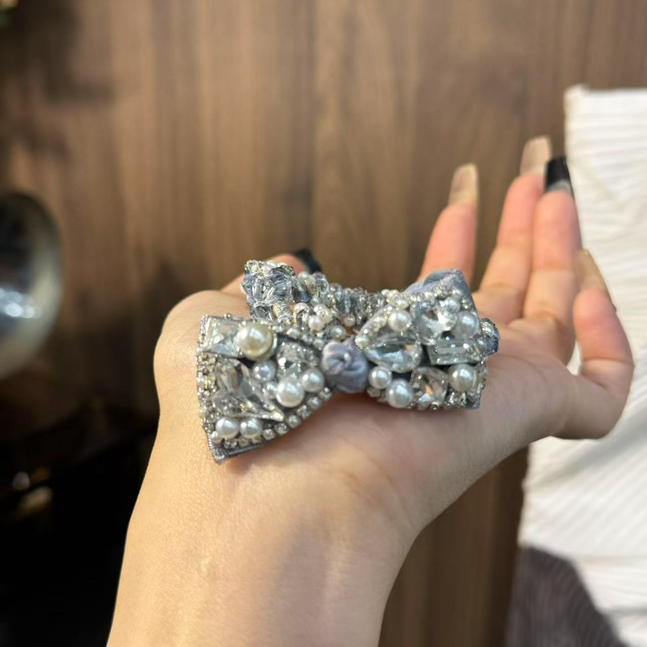 高级感气质蝴蝶结发绳-4671