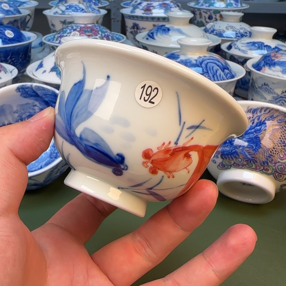 彦祖纯手工手绘茶具192