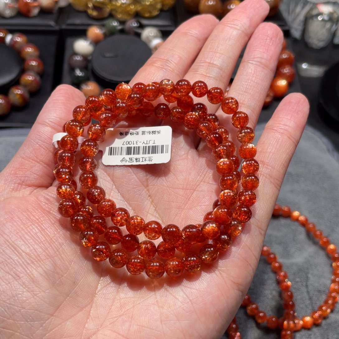 手链未镶嵌日光石拽**〆金太阳6mm