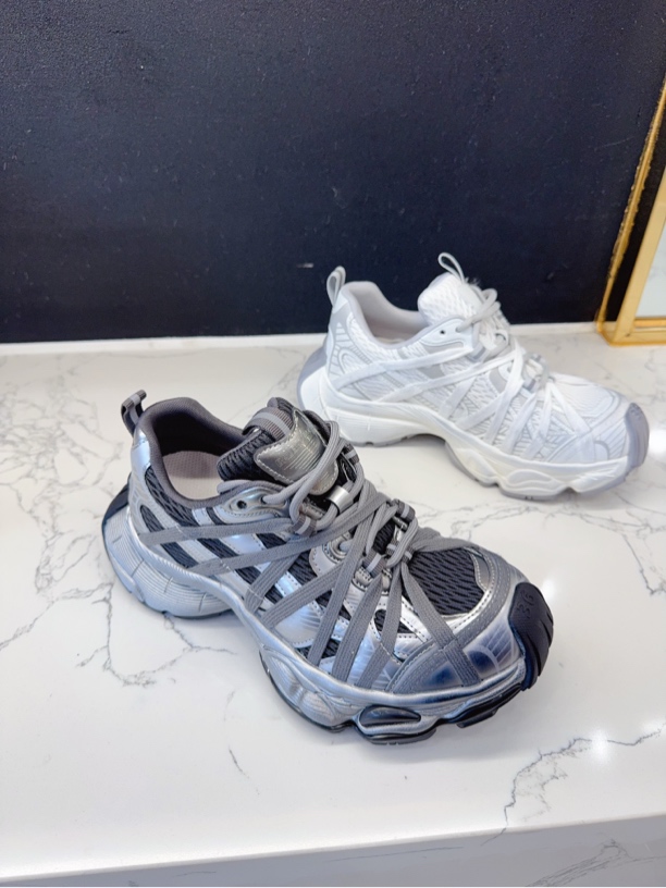 春季新款时尚百搭厚底老爹鞋潮流休闲女鞋