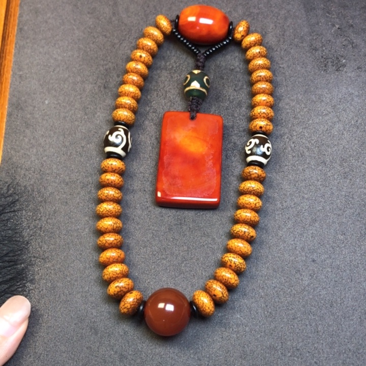 星月菩提吊坠星月