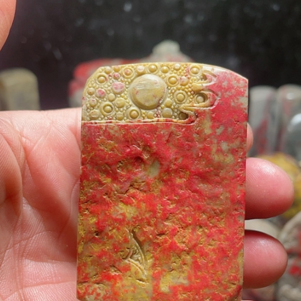 【闪购商品】昌化石昌化鸡血石摆件