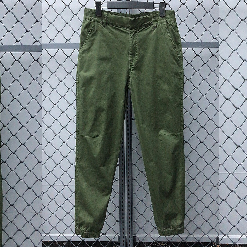 【卿哥和茜茜】新款夏季男女同款简单版束脚口户外休闲长裤7121