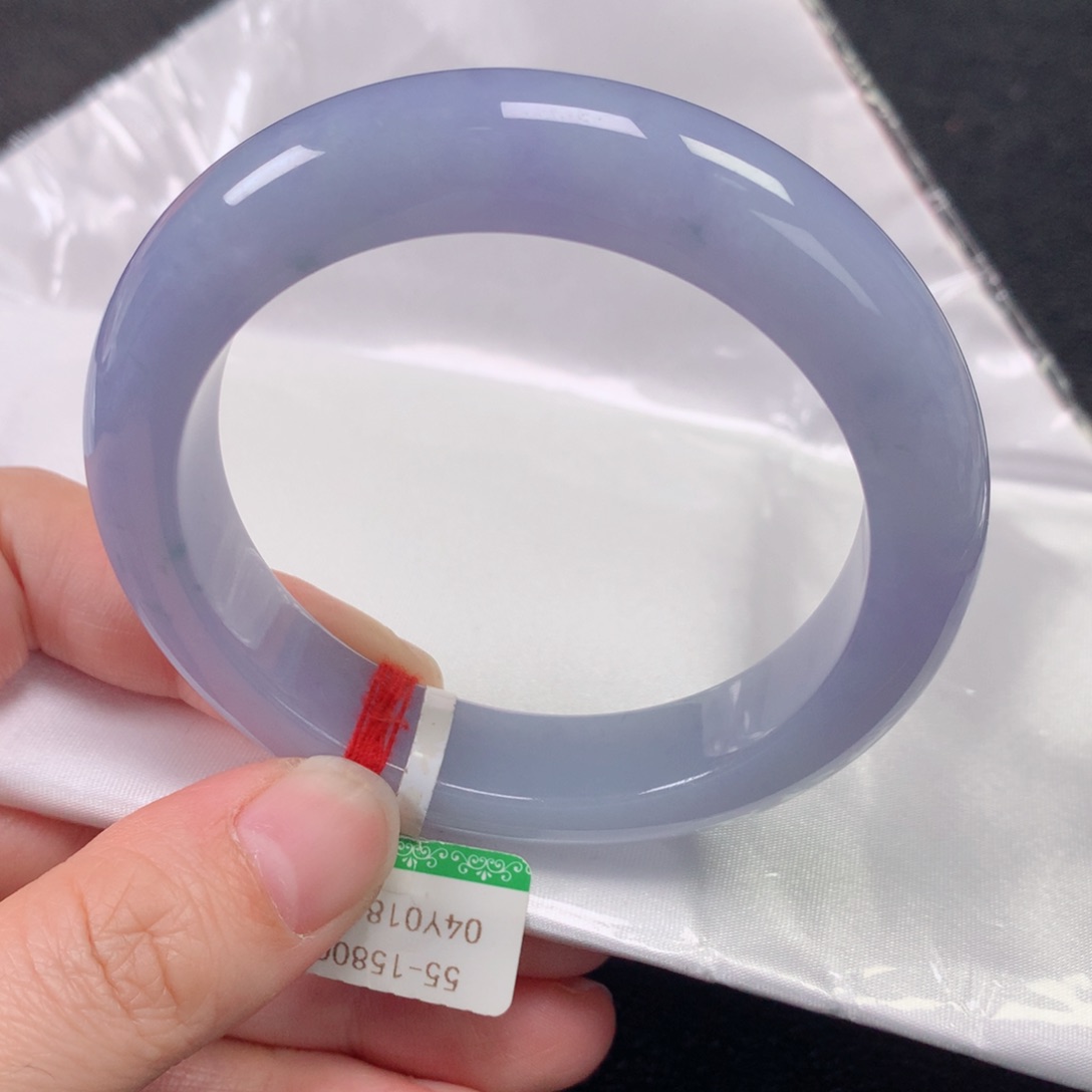 未镶嵌手镯翡翠缅甸天然翡翠手镯5556