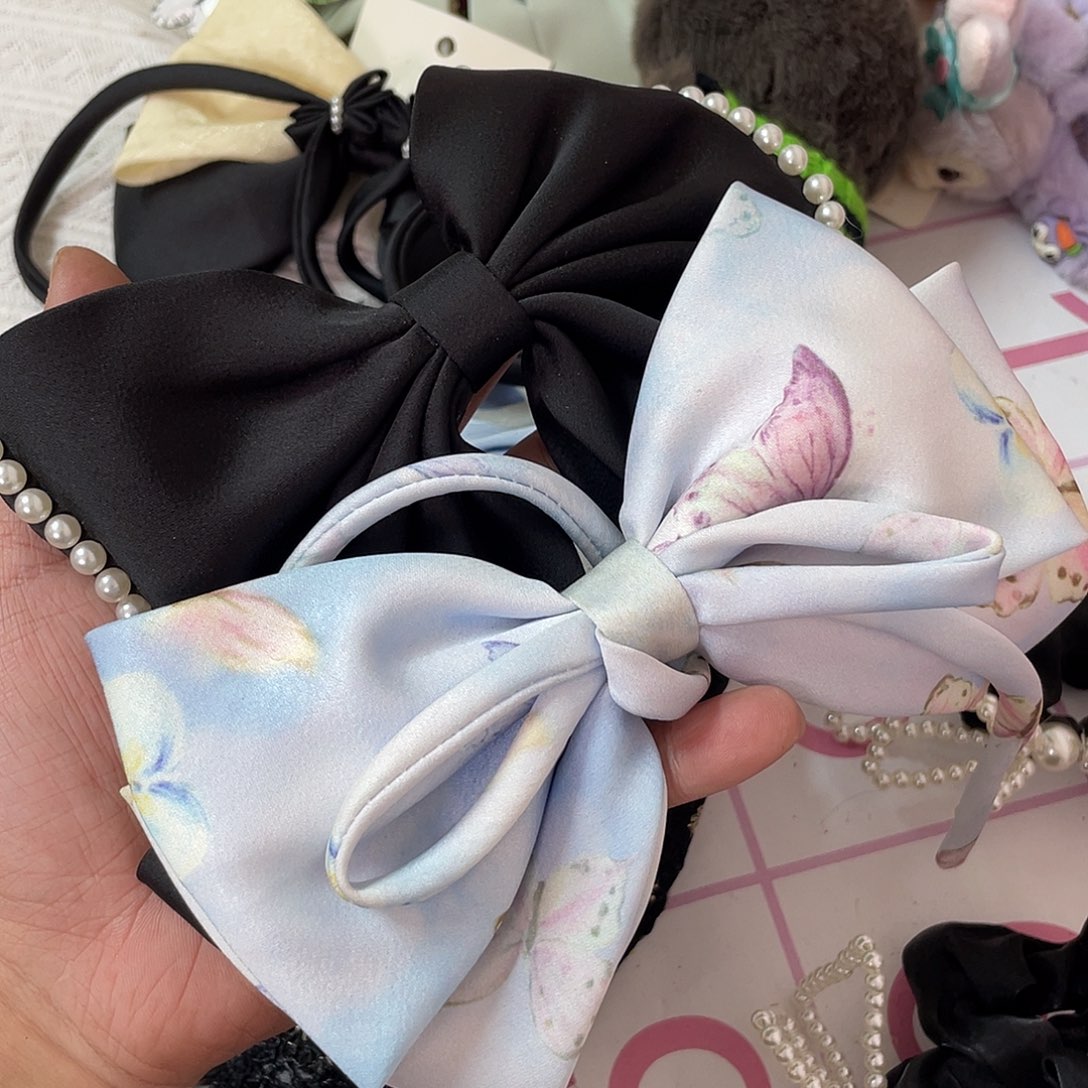 布艺铁合金 弹簧夹2件