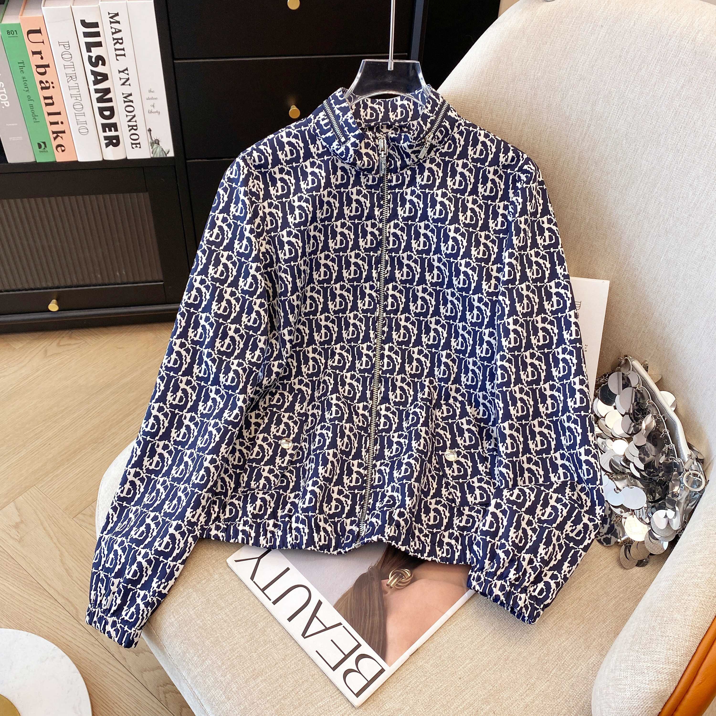 【6373】2024新款时尚短款夹克外套女士