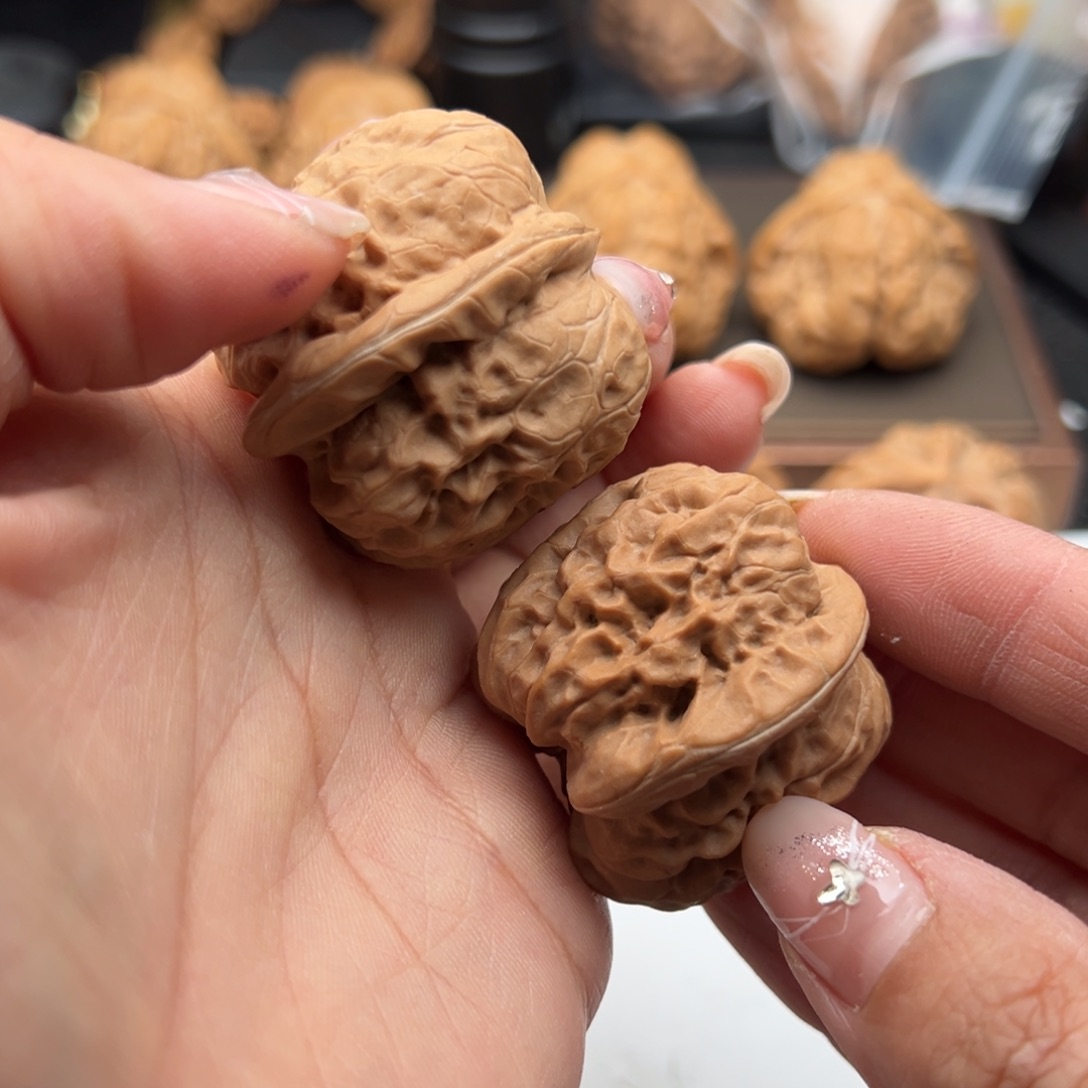 文玩核桃把件达摩