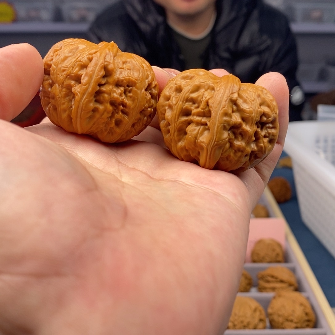 文玩核桃把件全品元宝38